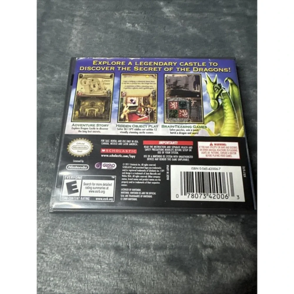 I Spy Castle‎ (Nintendo DS, 2011) DS E FOR EVERYONE Game